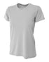 A4 Women's Cooling Performance Crew, Sizes 2XL-4XL (NW3201), Color 'Silver'